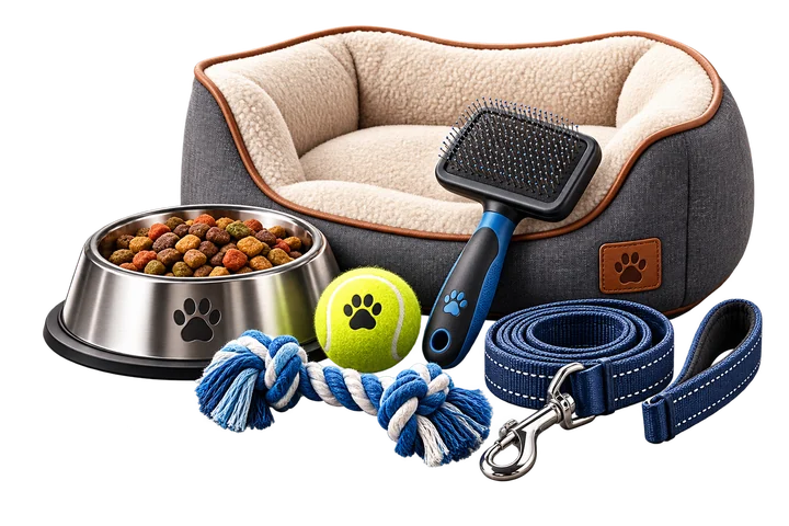 Pet supplies and everyday pet care products
