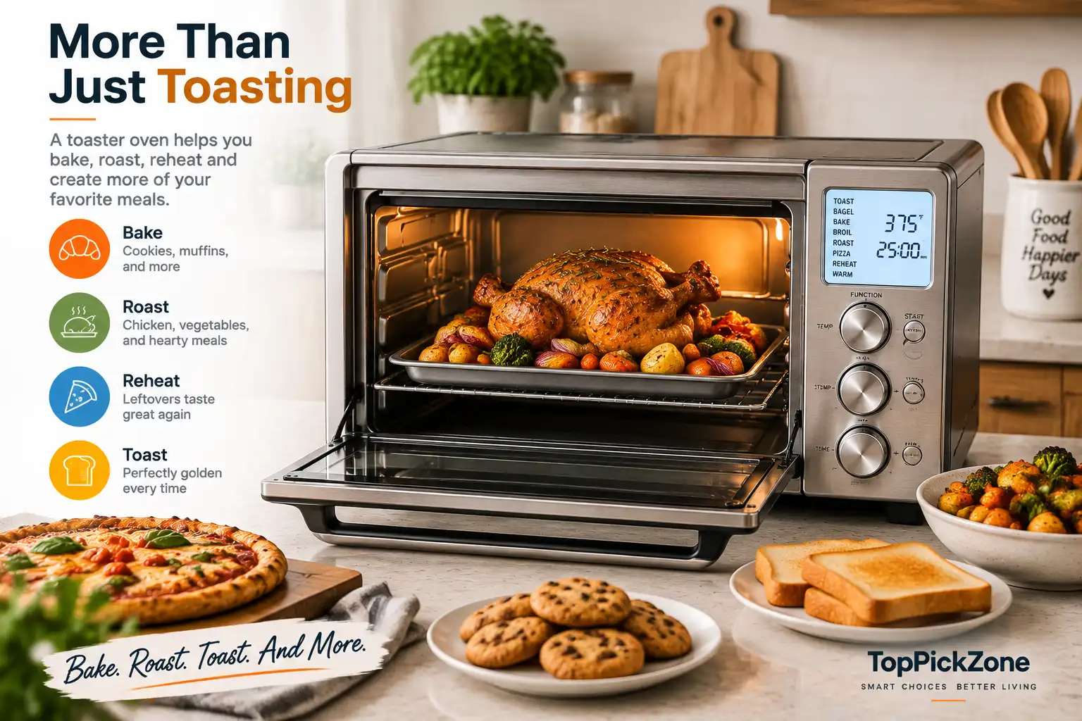 Countertop toaster oven cooking for air fryer vs toaster oven comparison guide